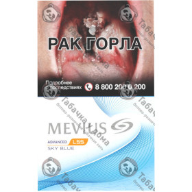 Mevius Sky Blue выдвижная пачка Mevius Sky Blue выдвижная пачка